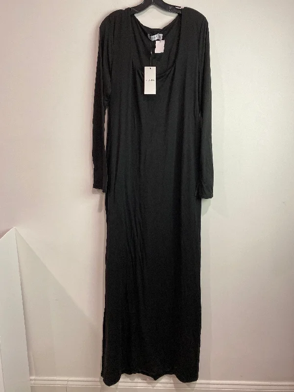 Dress Casual Maxi By Club In Black, Size: L