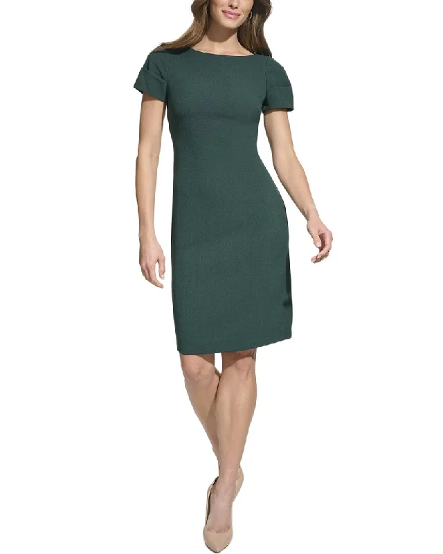 Vince Camuto Signature Stretch Crepe Bodycon Dress