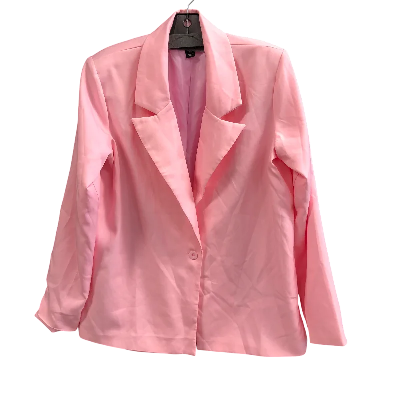 Blazer By Pretty Little Thing In Pink, Size: 6