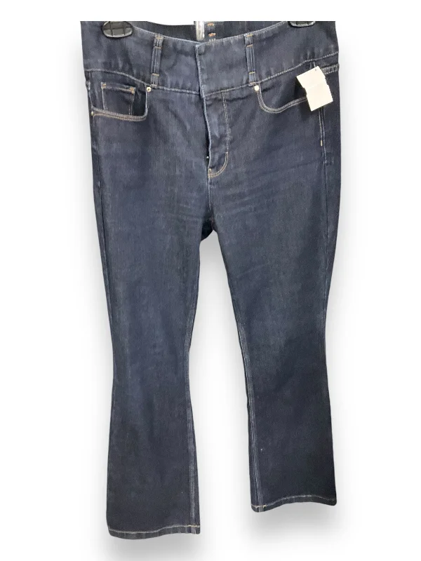 Jeans Flared By White House Black Market In Blue Denim, Size: 6