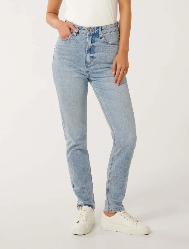 Jenna High Rise Slim Ankle Jeans