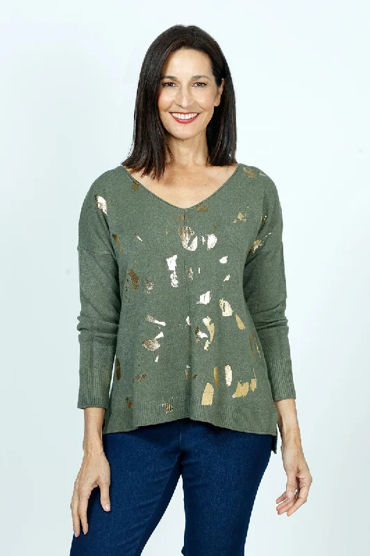 Organic Rags Metallic Sweater